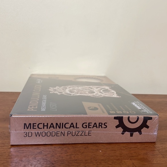 Hands Craft Pendulum Clock Mechanical Gears LK501 3D Wooden Puzzle *PRICE FIRM* - Picture 4 of 8